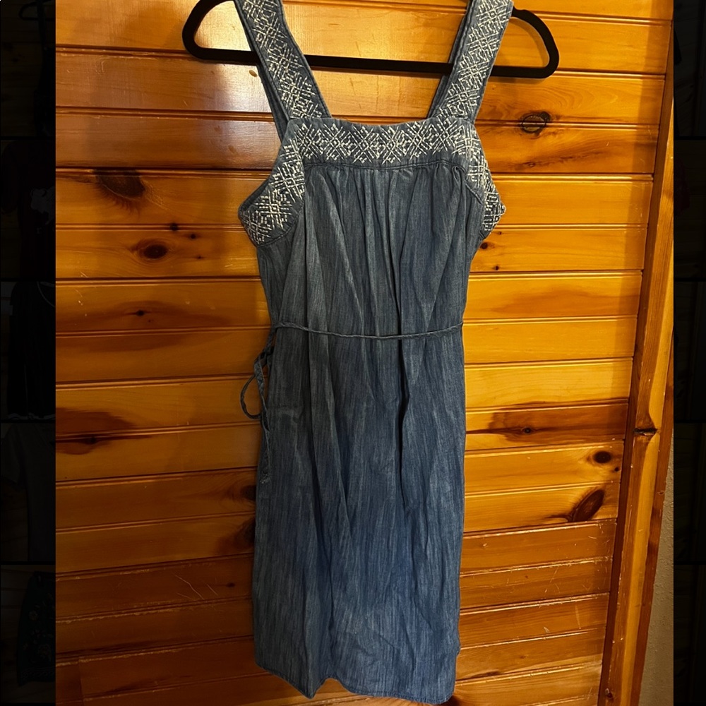 Denim dress